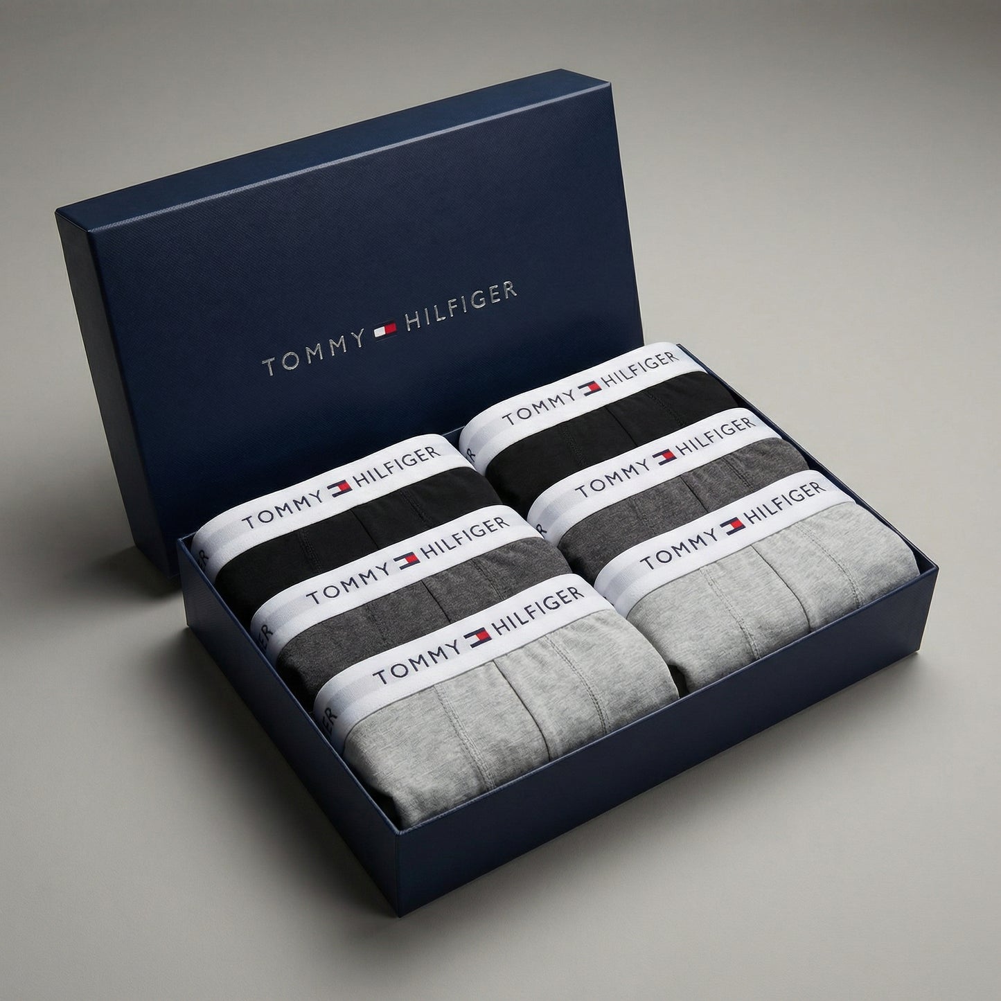 Premium Tommy Hilfiger Cotton 6-Balení Boxerek